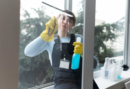 Nettoyage de vitres intérieures et extérieures à Fosses